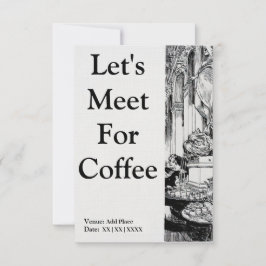 Koffieuitnodiging Kaart