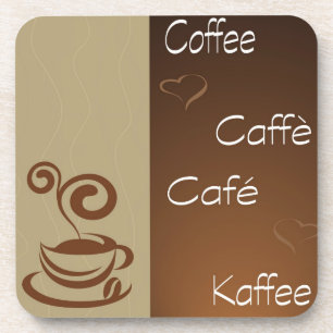 koffieuur onderzetter