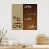 koffieuur poster (Keuken)
