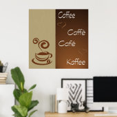 koffieuur poster (Thuiskantoor)
