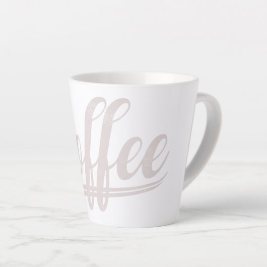 Koffievariëteit Latte Mok (Rechterhoek)