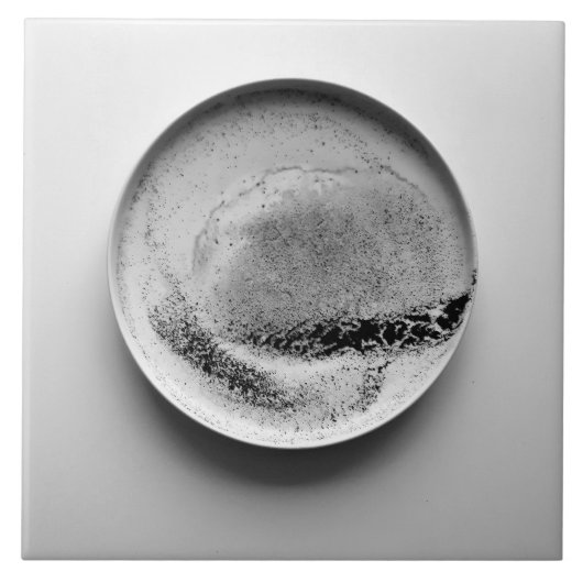 Koffievelden Foto Keramische Tegel Tegeltje (Voorkant)