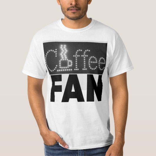 Koffieventilator T-shirt (Voorkant)