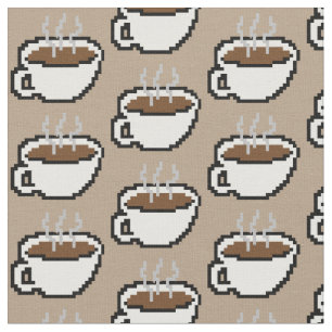 Koffieverbinding met 8 bits stof