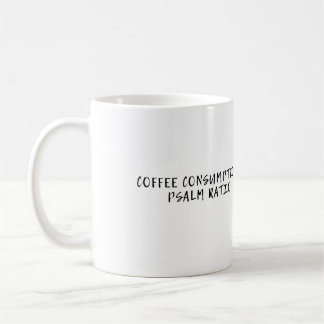 Koffieverbruik : Psalmverhouding Koffiemok