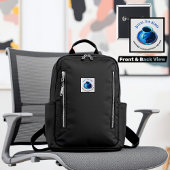 Koffieverbruikspad | Lid van het team Vierkante Button 5,1 Cm