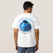 Koffieverbruikspad | Officieel teamlid T-shirt (Achterkant volledig)