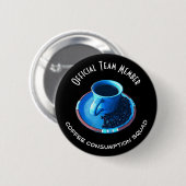 Koffieverbruikspad | Teamlid Ronde Button 5,7 Cm (Voorkant /achterkant)