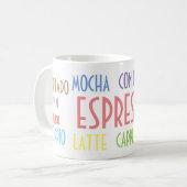 koffieverkoopkoffie mok (Voorkant links)