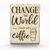 Koffieverlenging begint met Koffie Fotoblokken (Voorkant)