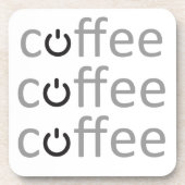 Koffievermogen Drankjes Onderzetter (Voorkant)