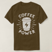 Koffievermogen T-shirt (Design voorkant)