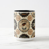 Koffieverslaafde koffie mok (Center)