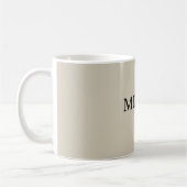 Koffieverslaafde mok voor dagelijkse cafeïneliefhe (Links)