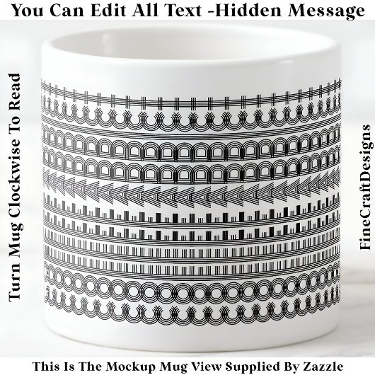 Koffieverslaafde Verborgen Bericht Grappige nieuwi Espresso Kop