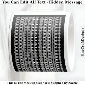 Koffieverslaafde Verborgen Bericht Grappige nieuwi Espresso Kop