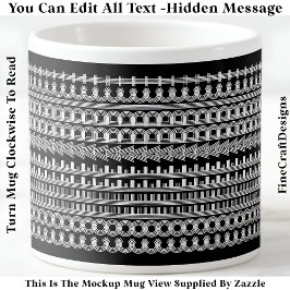 Koffieverslaafde Verborgen Bericht Grappige nieuwi Espresso Kop