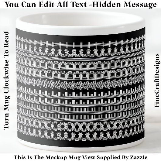 Koffieverslaafde Verborgen Bericht Grappige nieuwi Espresso Kop