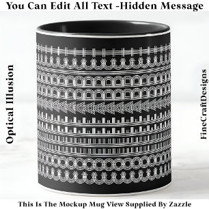 Koffieverslaafde Verborgen Bericht Grappige nieuwi Mok