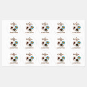 koffieverslaving labels (Vel)