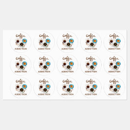 koffieverslaving labels