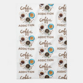 koffieverslaving theedoek (Verticaal)