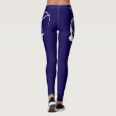 Koffievlekken Leggings (Achterkant)