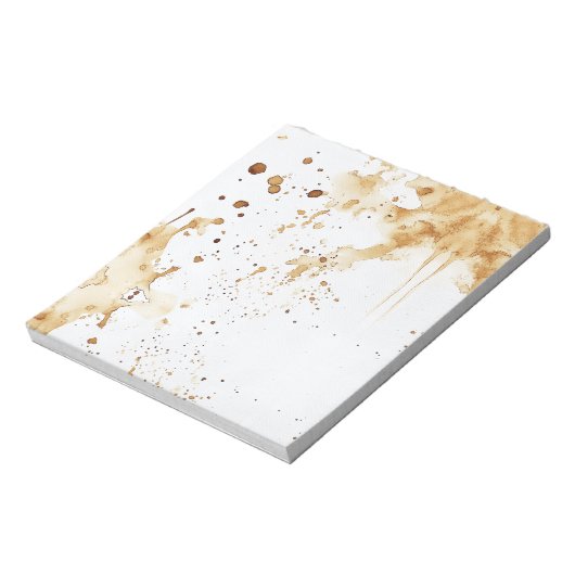 Koffievlekken Notitieblok (Linkerzijde)