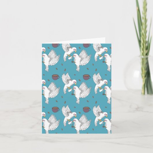 Koffievogels Drink Kaart (Voorkant)