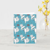 Koffievogels Drink Kaart (Gele Bloem)