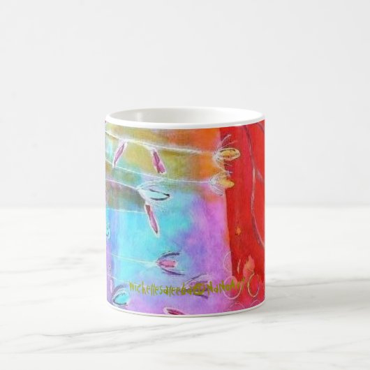 Koffievormig Mok-lentestuin met rand Koffiemok (Center)