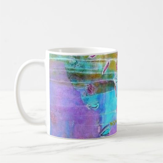 Koffievormig Mok-lentestuin met rand Koffiemok (Links)