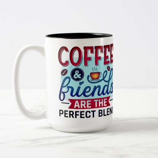 Koffievrienden Perfecte Mix Foto Mok (Links)