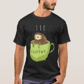 Koffievrije koffiesleuf in een Mok T-shirt (Voorkant)