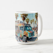 Koffiewagen Venice Beach Koffiemok (Voorkant rechts)