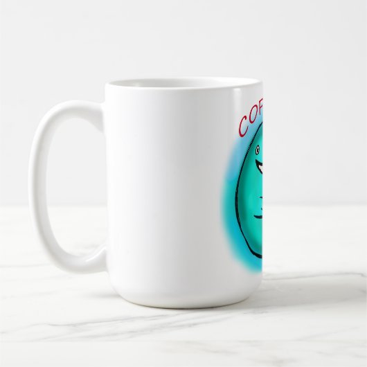 koffiewalvis koffiemok (Links)