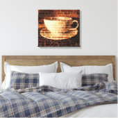  Koffiewandkunst Canvas Afdruk (Insitu (Slaapkamer))