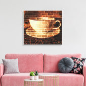  Koffiewandkunst Canvas Afdruk (Insitu (Woonkamer))