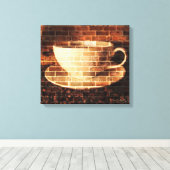  Koffiewandkunst Canvas Afdruk (Insitu (Houten vloer))