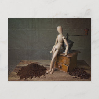 Koffiewerknemer Briefkaart