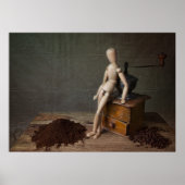 Koffiewerknemer Poster (Voorkant)