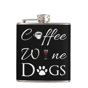 Koffiewijn Dogs Fles Heupfles