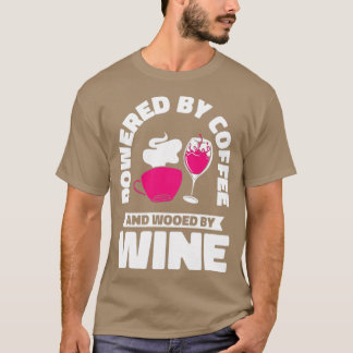 Koffiewijn Drink cafeïnevrije wijnDrinker2 T-shirt