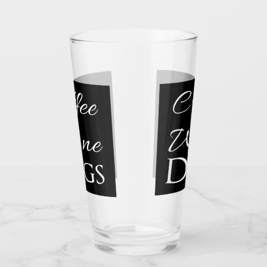 Koffiewijn Glasbeker Glas (Rechts)