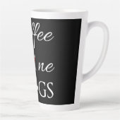 Koffiewijn Honden Latte Mok (Rechts)