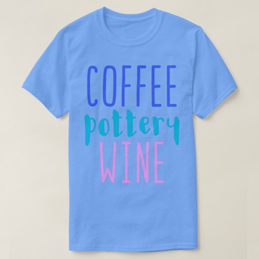 Koffiewijn T-shirt (Design voorkant)