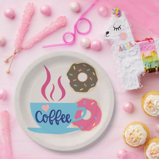 Koffiewinkel A Papieren Bordje (Feest)