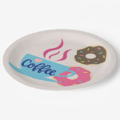 Koffiewinkel A Papieren Bordje (Gekanteld)