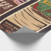 Koffiewinkel   banners, cafetaria en cadeaupapier (Hoek)