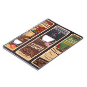 Koffiewinkel banners, cafetaria en notitieboek (Linkerzijde)